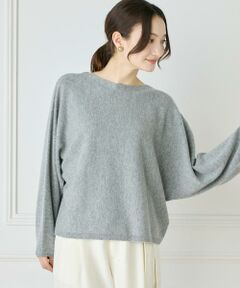 INED / イネド ニット・セーター | 《WEB限定カラー》カシミヤ混ドルマンスリーブニット