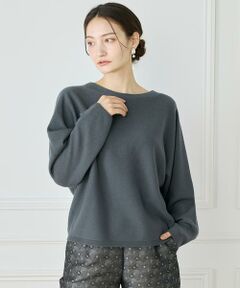 INED / イネド ニット・セーター | 《大きいサイズ》カシミヤ混ドルマンスリーブニット《WEB限定カラー》