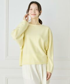 INED / イネド ニット・セーター | 《大きいサイズ》カシミヤ混ドルマンスリーブニット《WEB限定カラー》