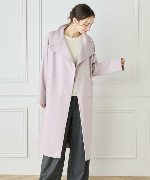 INED / イネド ニット・セーター | 《大きいサイズ》カシミヤ混ドルマンスリーブニット《WEB限定カラー》 | 詳細15