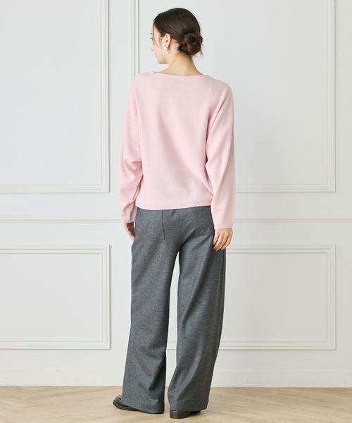 INED / イネド ニット・セーター | 《大きいサイズ》カシミヤ混ドルマンスリーブニット《WEB限定カラー》 | 詳細6