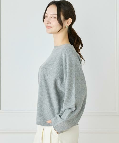 INED / イネド ニット・セーター | 《大きいサイズ》カシミヤ混ドルマンスリーブニット《WEB限定カラー》 | 詳細8