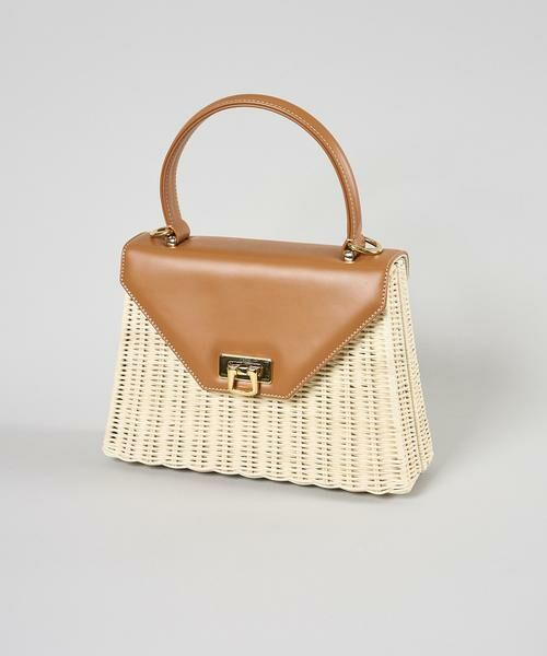 INED / イネド ショルダーバッグ | Capaf ラタンショルダーバッグ | 詳細1