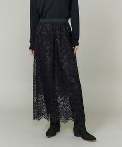INED / イネド ロング・マキシ丈スカート | 《大きいサイズ》レーススカート