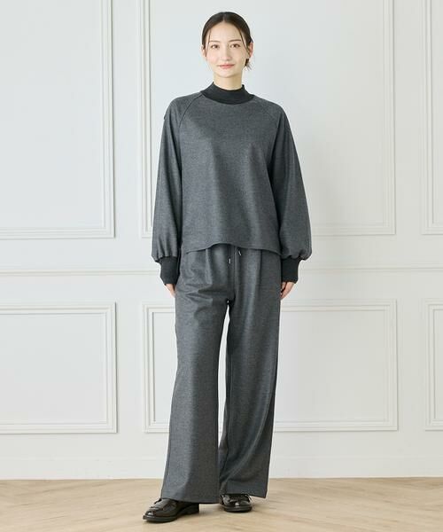 INED / イネド その他パンツ | 《大きいサイズ》圧縮スムースイージーパンツ | 詳細10