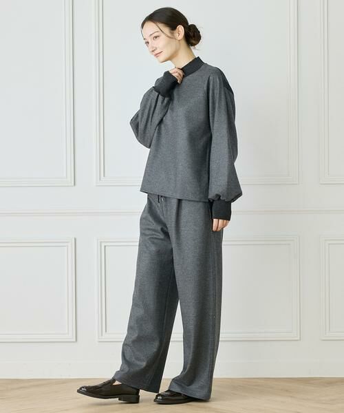 INED / イネド その他パンツ | 《大きいサイズ》圧縮スムースイージーパンツ | 詳細11