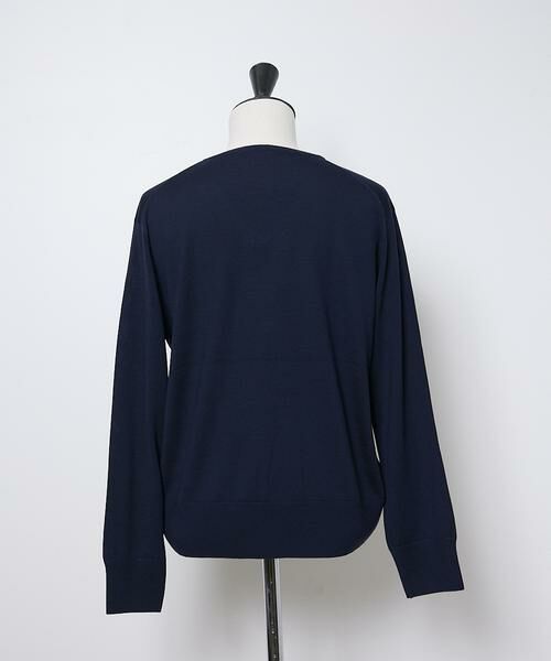 INED / イネド ニット・セーター | FF30ゲージ Vネックニット | 詳細11