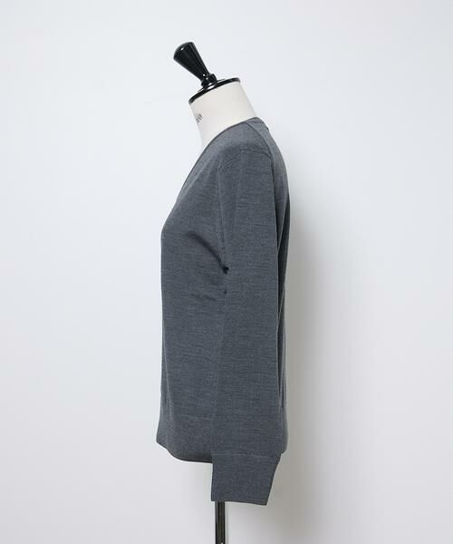 INED / イネド ニット・セーター | FF30ゲージ Vネックニット | 詳細6