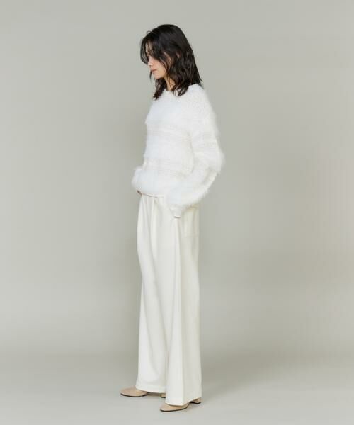 INED / イネド ニット・セーター | フェザーヤーンプルオーバー | 詳細18