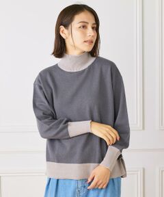 INED / イネド ニット・セーター | ウール100％ハイネックニット