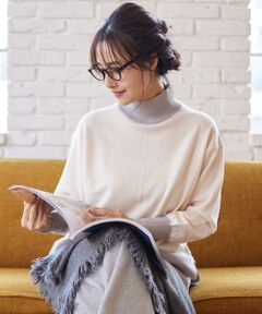 INED / イネド ニット・セーター | ウール100％ハイネックニット