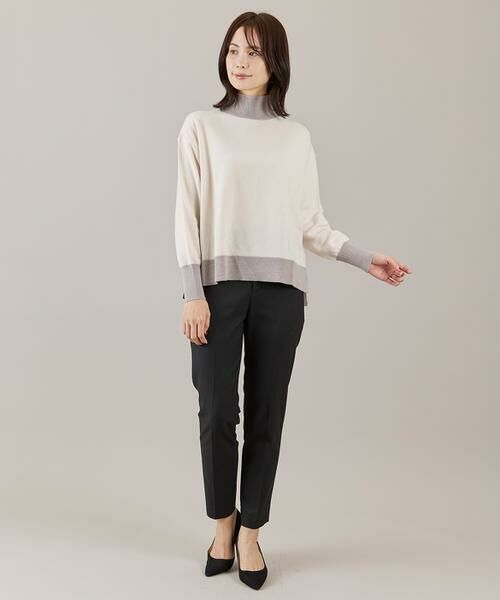 INED / イネド ニット・セーター | ウール100％ハイネックニット | 詳細12