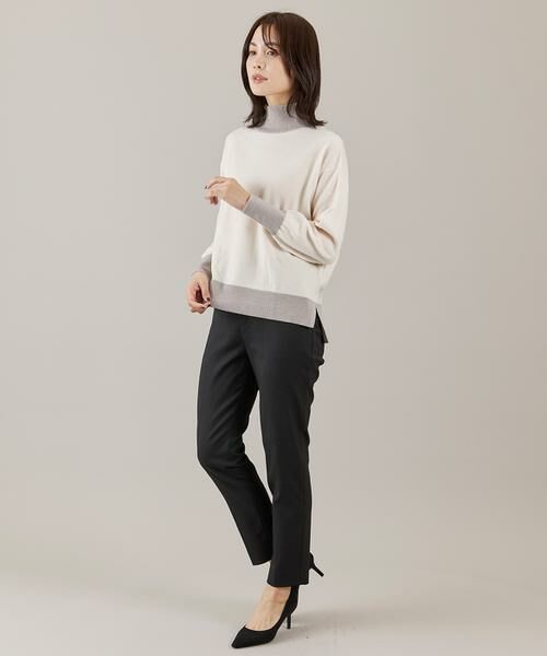 INED / イネド ニット・セーター | ウール100％ハイネックニット | 詳細13