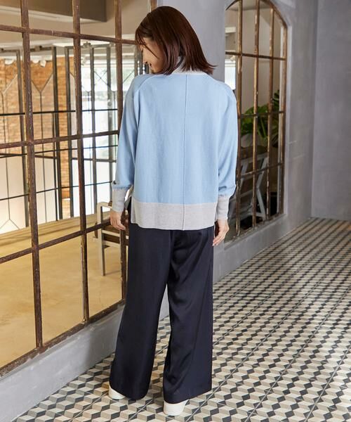 INED / イネド ニット・セーター | ウール100％ハイネックニット | 詳細4