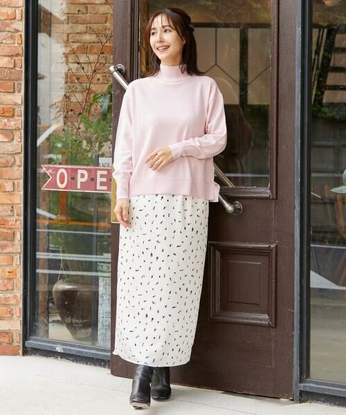 INED / イネド ニット・セーター | ウール100%ハイネックニット | 詳細20