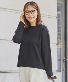 INED / イネド ニット・セーター | ウール100％クルーネックニット