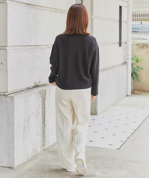 INED / イネド ニット・セーター | ウール100％クルーネックニット | 詳細10