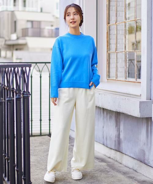 INED / イネド ニット・セーター | ウール100％クルーネックニット | 詳細11