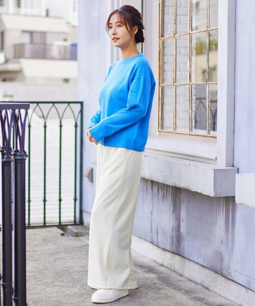 INED / イネド ニット・セーター | ウール100％クルーネックニット | 詳細12