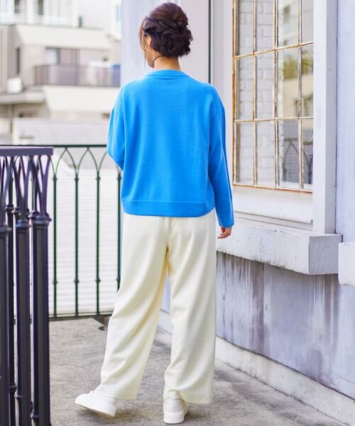 INED / イネド ニット・セーター | ウール100％クルーネックニット | 詳細13