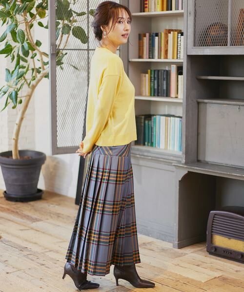 INED / イネド ニット・セーター | ウール100％クルーネックニット | 詳細3