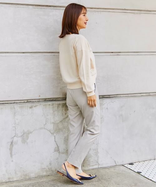 INED / イネド ニット・セーター | ウール100％Vネックニット | 詳細6