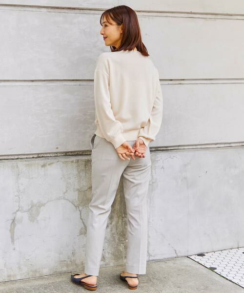 INED / イネド ニット・セーター | ウール100％Vネックニット | 詳細7