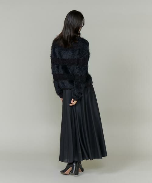 INED / イネド ニット・セーター | 《大きいサイズ》フェザーヤーンプルオーバー | 詳細5