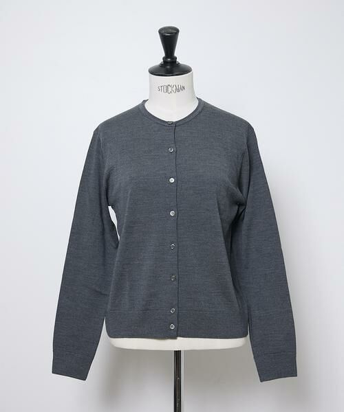 INED / イネド カーディガン・ボレロ | FF30ゲージ クルーネックカーディガン | 詳細5