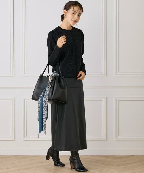 INED / イネド カーディガン・ボレロ | 《大きいサイズ》レースカーディガン | 詳細8