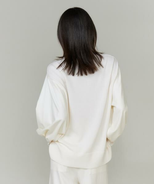 INED / イネド カットソー | 圧縮スムースドッキングニットプルオーバー | 詳細11