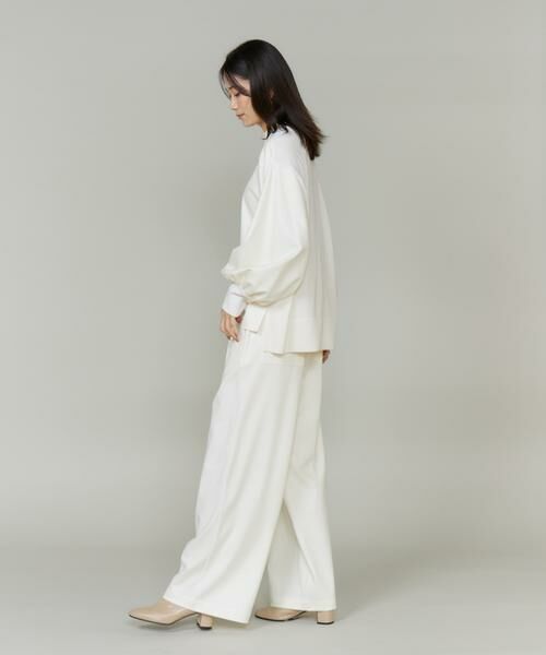 INED / イネド カットソー | 圧縮スムースドッキングニットプルオーバー | 詳細3