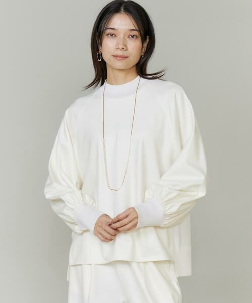 INED / イネド カットソー | 圧縮スムースドッキングニットプルオーバー | 詳細5