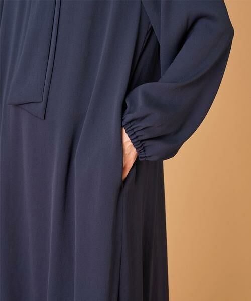 INED / イネド ミニ丈・ひざ丈ワンピース | ボウタイワンピース | 詳細12