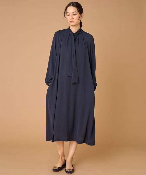 INED / イネド ミニ丈・ひざ丈ワンピース | ボウタイワンピース | 詳細2