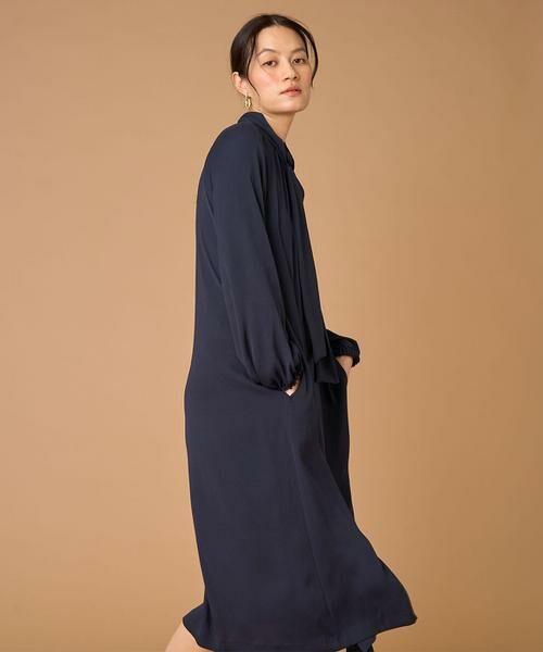 INED / イネド ミニ丈・ひざ丈ワンピース | ボウタイワンピース | 詳細5