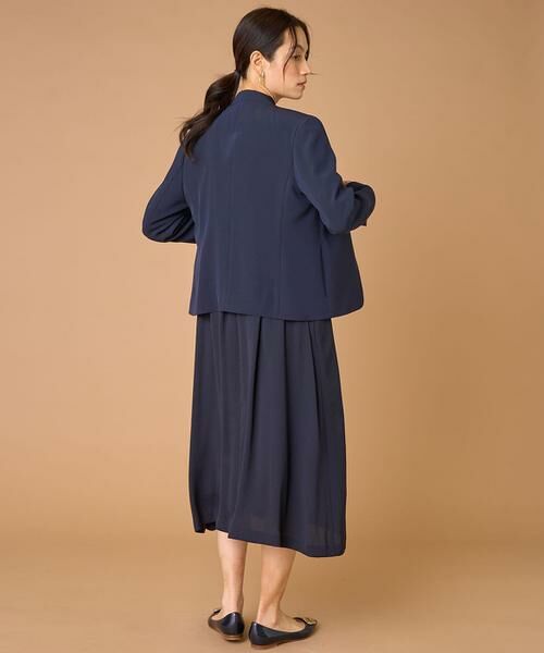 INED / イネド ミニ丈・ひざ丈ワンピース | ボウタイワンピース | 詳細9