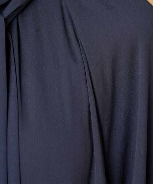 INED / イネド ミニ丈・ひざ丈ワンピース | 《大きいサイズ》ボウタイワンピース | 詳細15