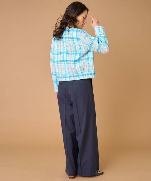 INED / イネド ノーカラージャケット | ノーカラーツイードジャケット《LINTON》 | 詳細6