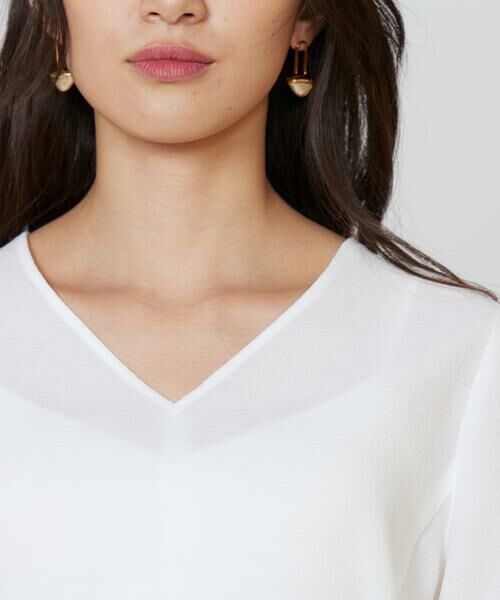 INED / イネド シャツ・ブラウス | Vネックブラウス | 詳細15