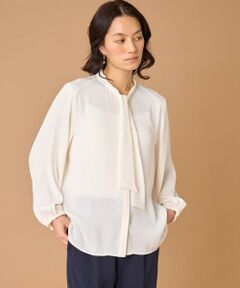 INED / イネド シャツ・ブラウス | ボウタイブラウス