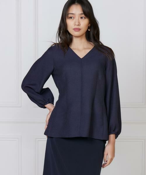 INED / イネド シャツ・ブラウス | 《大きいサイズ》Vネックブラウス | 詳細12