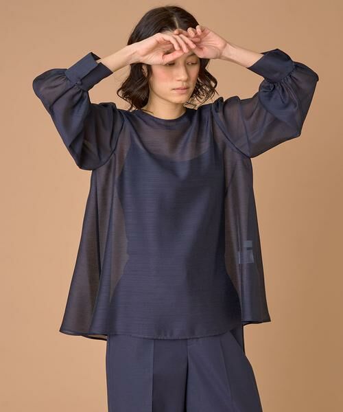 INED / イネド シャツ・ブラウス | 《大きいサイズ》2WAYボウタイブラウス | 詳細6