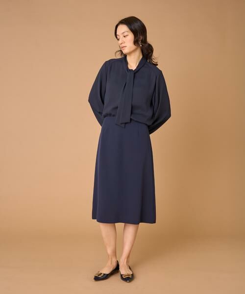 INED / イネド シャツ・ブラウス | 《大きいサイズ》ボウタイブラウス | 詳細2