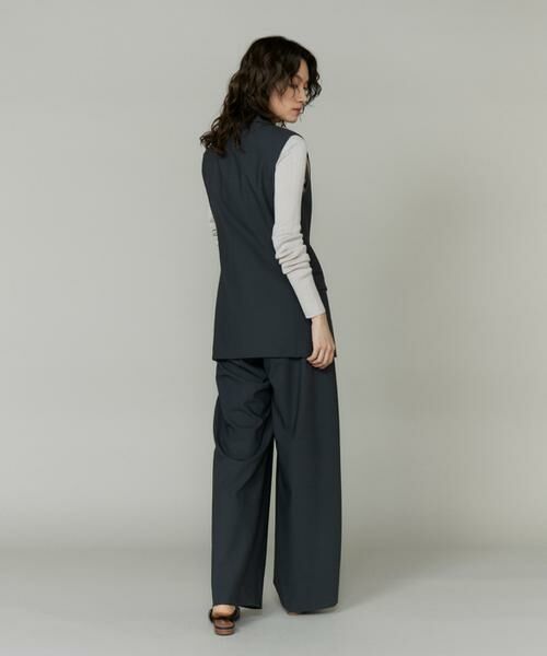 INED / イネド ベスト | 《大きいサイズ》ダブルブレストジレ | 詳細4