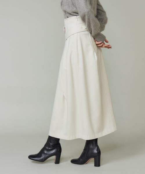 INED / イネド ロング・マキシ丈スカート | 《大きいサイズ》ラップ風スカート | 詳細11