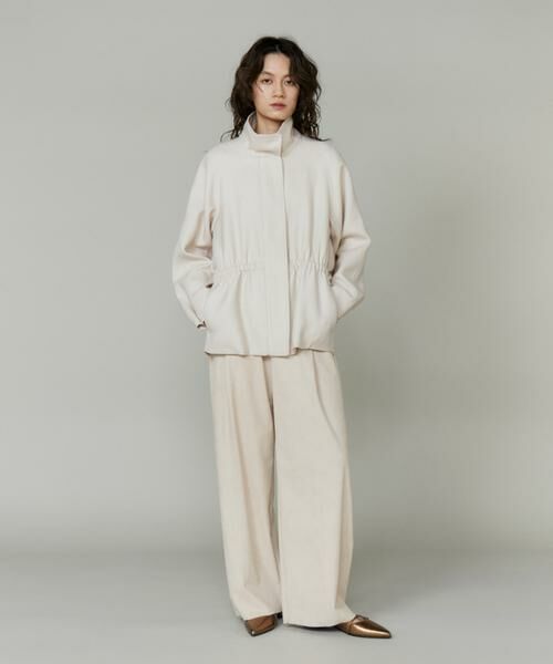 INED / イネド その他パンツ | 《大きいサイズ》フェイクスエードタックワイドパンツ | 詳細6