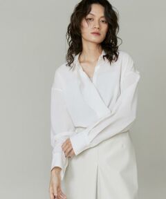 2wayドレープシャツ