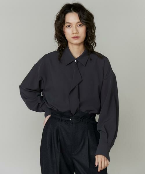 INED / イネド シャツ・ブラウス | 2wayドレープシャツ | 詳細12