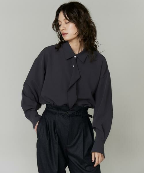 INED / イネド シャツ・ブラウス | 2wayドレープシャツ | 詳細13